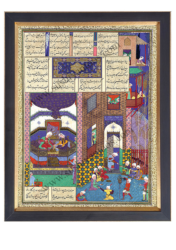 مراسم خواستگاری سیاوش از جزیره دخت پیران