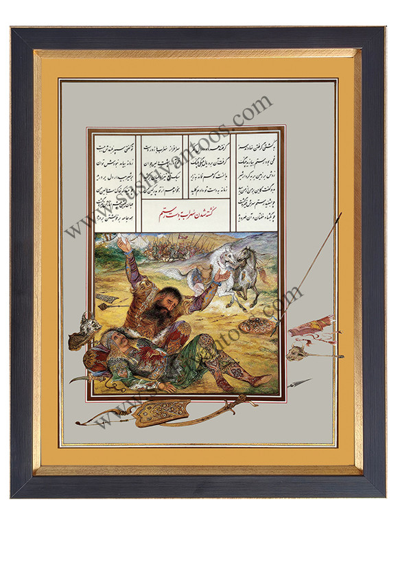 کشته شدن سهراب به دست رستم