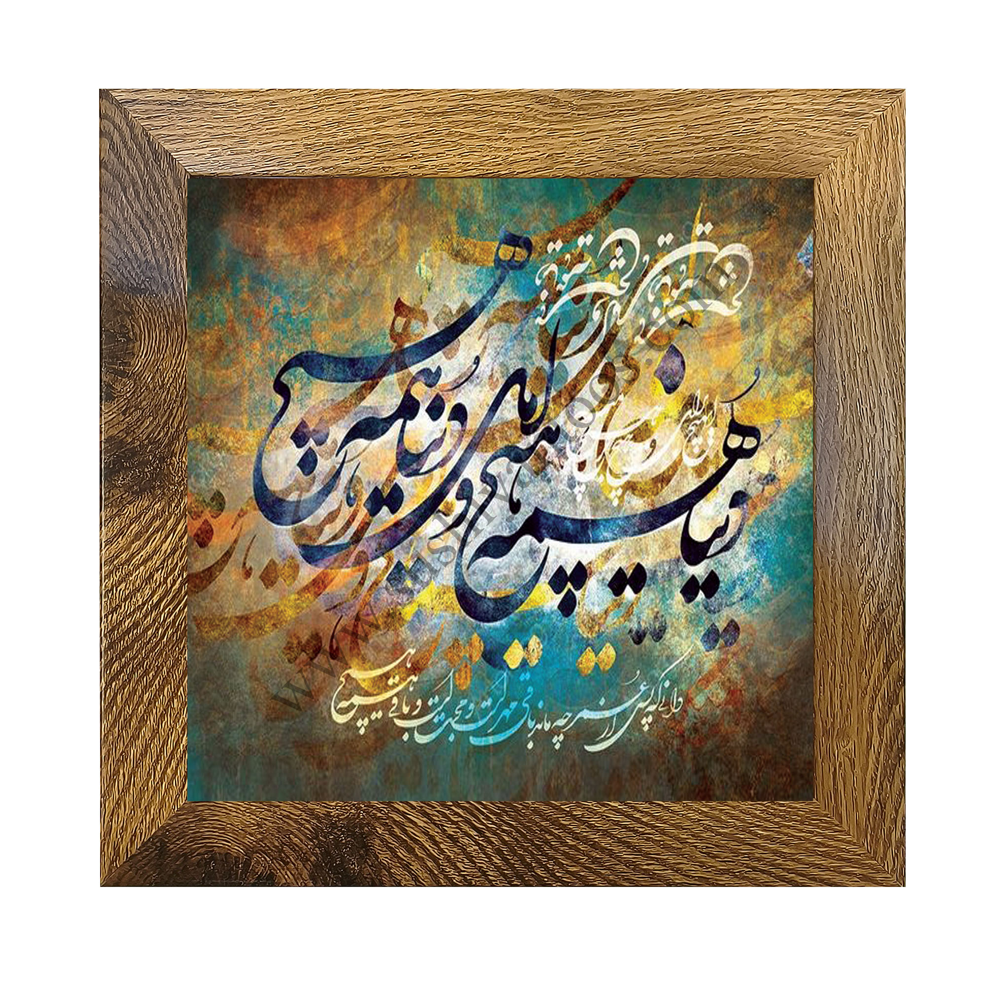 تصویر گذاری بر روی کاشی طرح هیچ