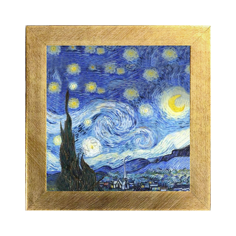 تصویر گذاری بر روی کاشی طرح شب پر ستاره